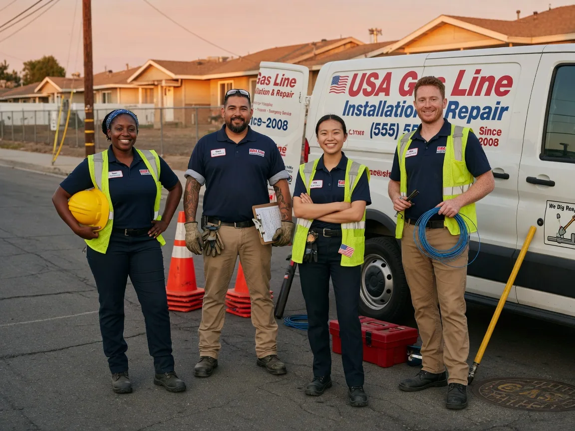 Gas Line Installation company in Fayette, OH